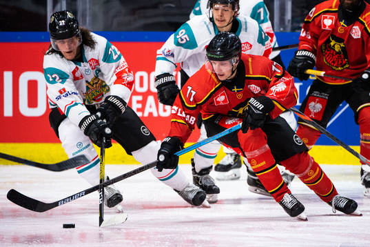 Kevin Raine of Belfast and Petter Emanuelsson of Luleå