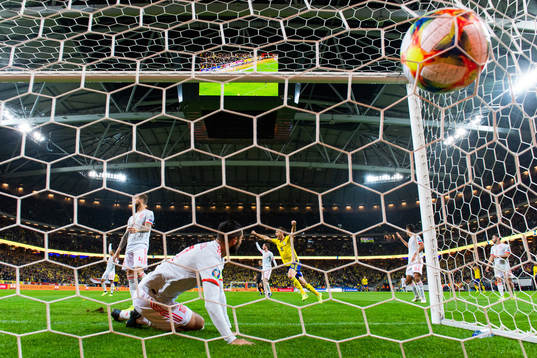 Albin Ekdal of Sweden celebrates