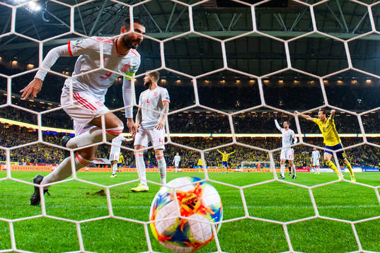Albin Ekdal of Sweden celebrates
