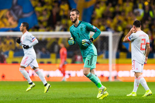 Goalkeeper David de Gea of Spain
