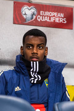 Alexander Isak of Sweden