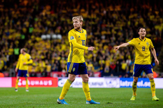 Emil Forsberg of Sweden
