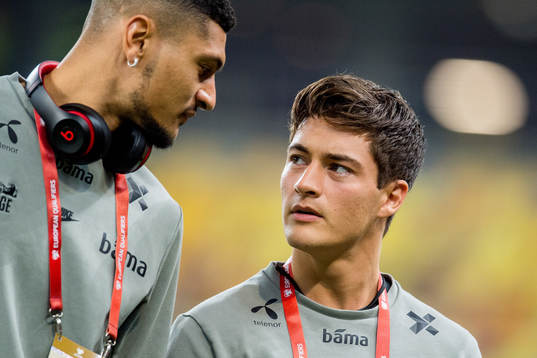 Bjørn Maars Johnsen and Mathias Normann of Norway