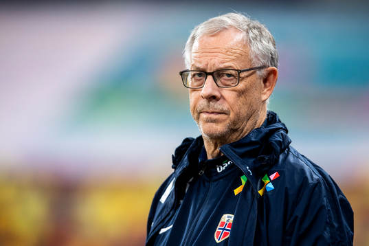 Lars Lagerbäck, head coach of Norway