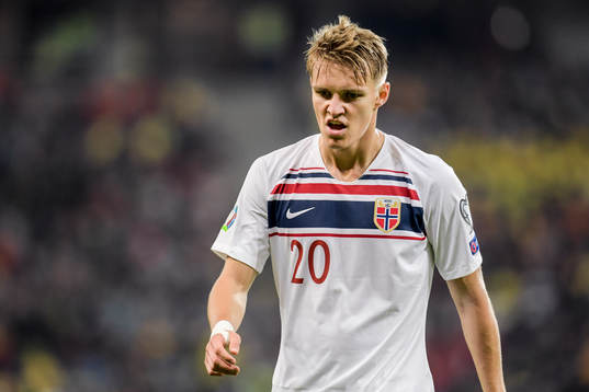 Martin Ødegaard of Norway