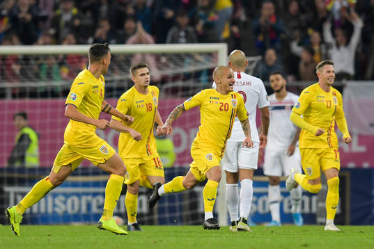 Alexandru Ionut Mitrita of Romania celebrates