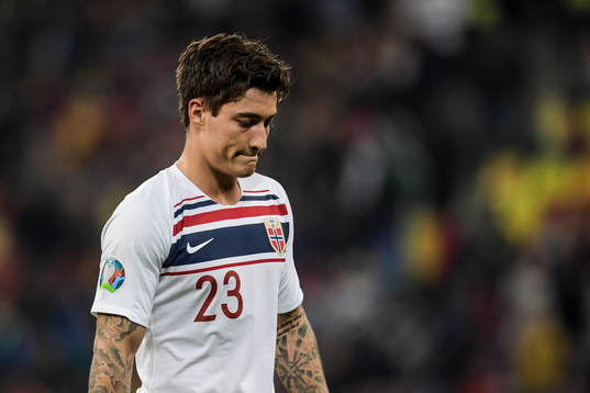 Mathias Normann of Norwaylooks dejected