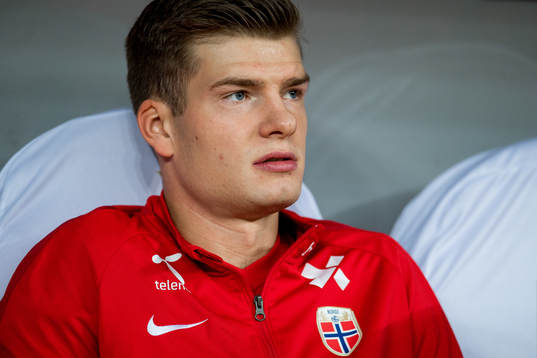 Alexander Sørloth of Norway