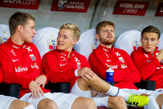 Sigurd Rosted, Birger Meling, Fredrik Midtsjø and Jonas