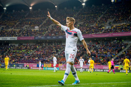 Martin Ødegaard of Norway