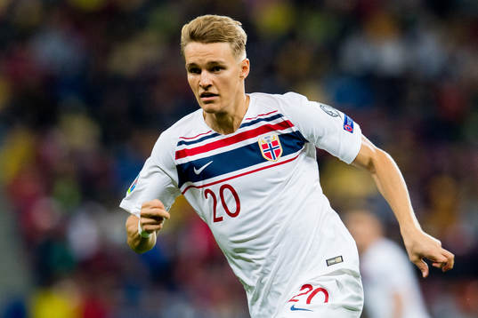 Martin Ødegaard of Norway