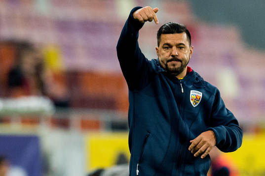 Cosmin Contra, head coach of Romania
