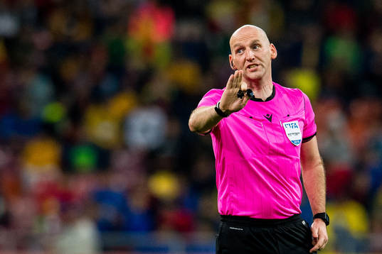 Referee Bobby Madden