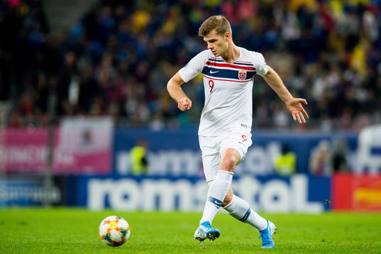 Alexander Sørloth of Norway