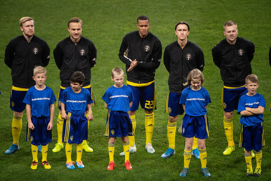Emil Forsberg, Pierre Bengtsson, Robin Quaison, Kristoffer
