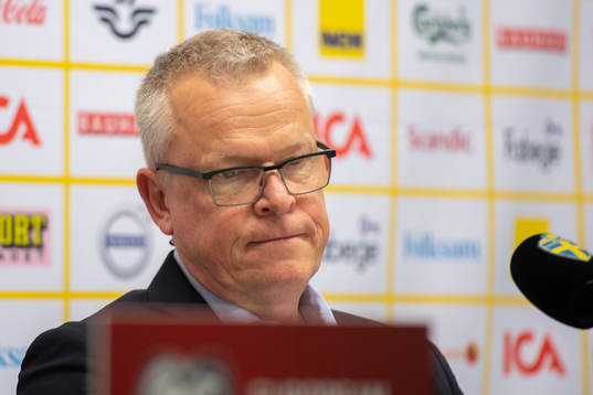 Janne Andersson, head coach of Sweden