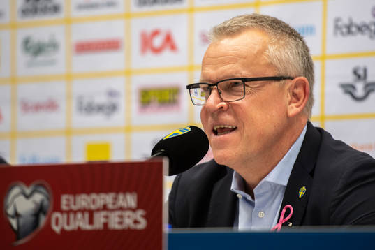 Janne Andersson, head coach of Sweden