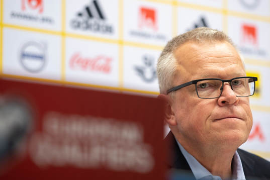 Janne Andersson, head coach of Sweden