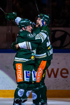Färjestads Marcus Nilsson jublar