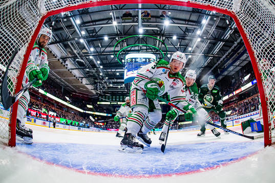 Rögles Craig Schira Daniel Bertov och Hampus Gustafsson