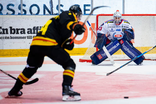 Oskarshamns målvakt Fredrik Pettersson-Wentzel