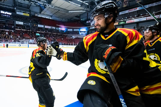 Brynäs Greg Scott jublar