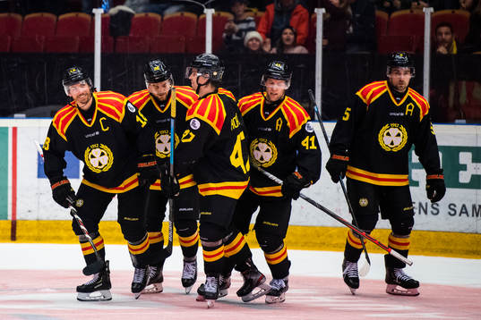Brynäs Greg Scott jublar