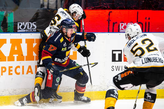 Skellefteås Jonathan Pudas och Djurgårdens Henrik Eriksson