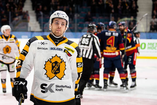 Skellefteås Arvid Lundberg deppar