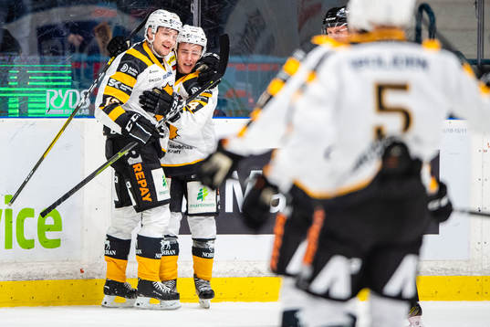 Skellefteås Andreas Wingerli jublar