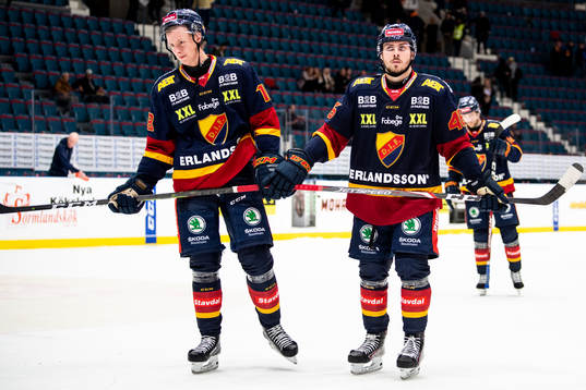 Djurgårdens Simon Johansson och Albin Grewe deppar