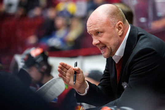 Malmö Redhawks tränare Peter Andersson