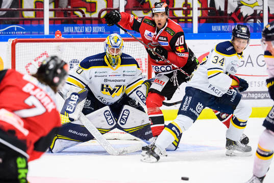 s målvakt Hugo Alnefelt och Jesper Williamsson