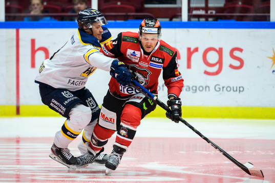 s Didrik Strömberg och Malmö Redhawks Frederik Storm