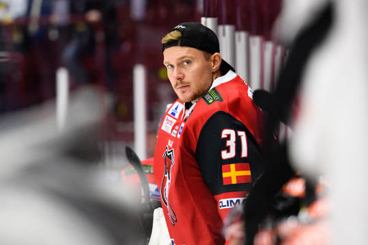 Malmö Redhawks målvakt Lars Volden