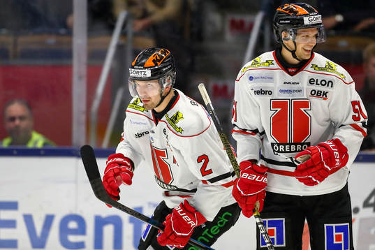 Örebros Rasmus Rissanen jublar