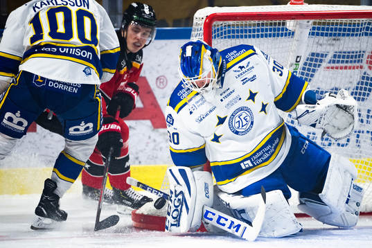 Leksands målvakt Janne Juvonen