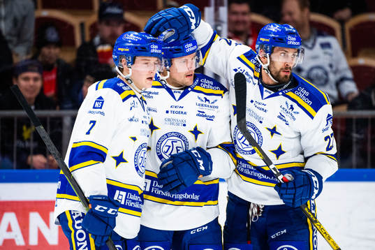 Leksands Lucas Nordsäter, Jonas Ahnelöv och Marek Hrivik