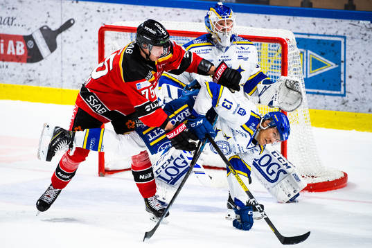 Luleås Arttu Ilomäki och Leksands Jon Knuts