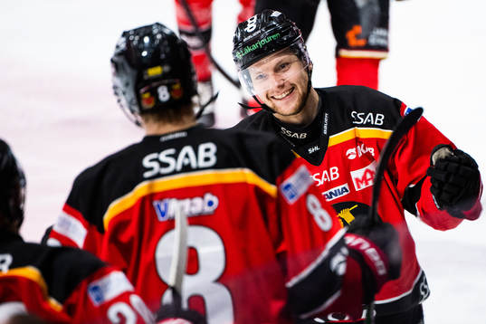 Luleås Einar Emanuelsson jublar