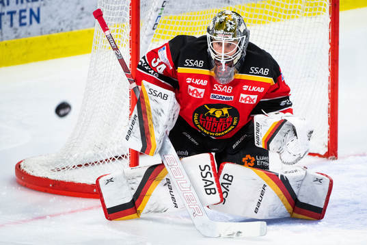 Luleås målvakt Joel Lassinantti