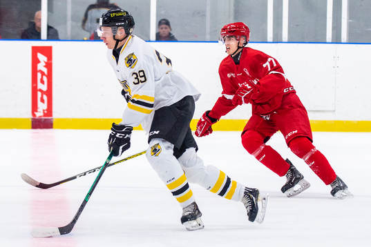 Panterns Nicolas Erb-Ekholm och Limhamns Kalle Jivebäck