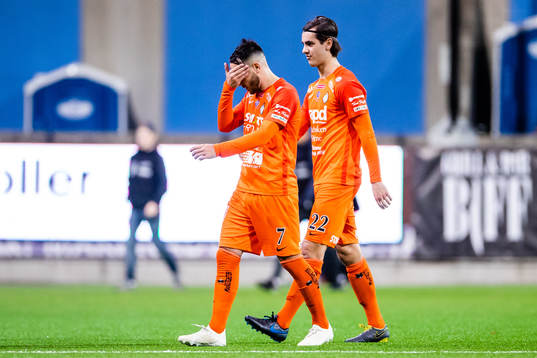 AFC Eskilstunas Dzenis Kozica och Adi Nalic deppar