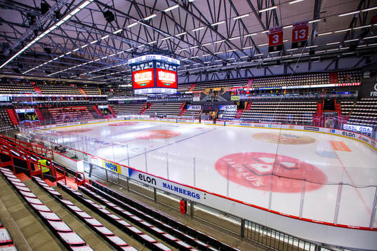 Vy över Behrn Arena