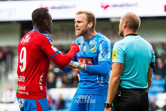 Helsingborgs Alhaji Gero i diskussion