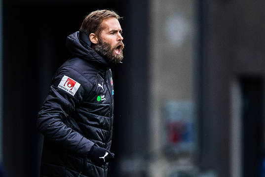 Helsingborgs tränare Olof Mellberg