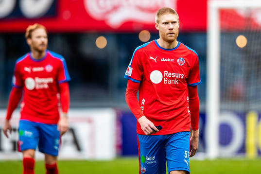 Helsingborgs Markus Holgersson deppar