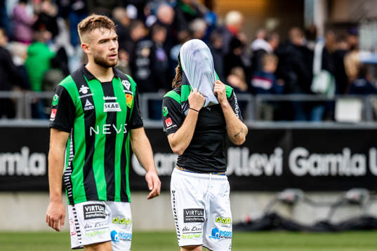 GAIS Karl Bohm och Alexander Angelin deppar
