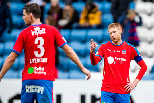Helsingborgs Markus Holgersson deppar
