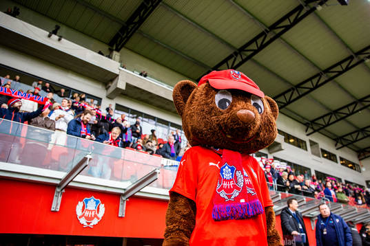Helsingborgs maskot Rio-nalle